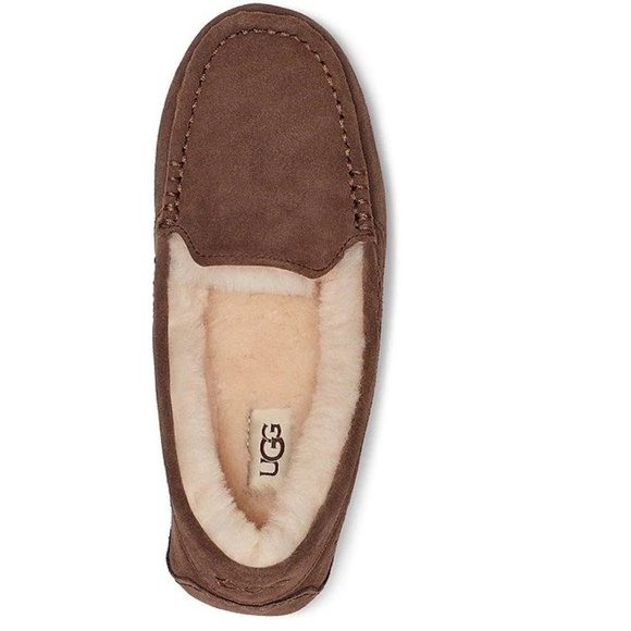 UGG Brown Suede Slippers - Picture 4 of 6